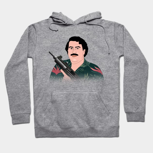 Pablo Escobar Hoodie by Elcaiman7